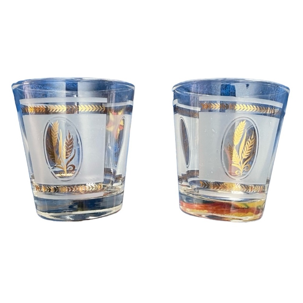 Vintage MCM Dominion glasses set